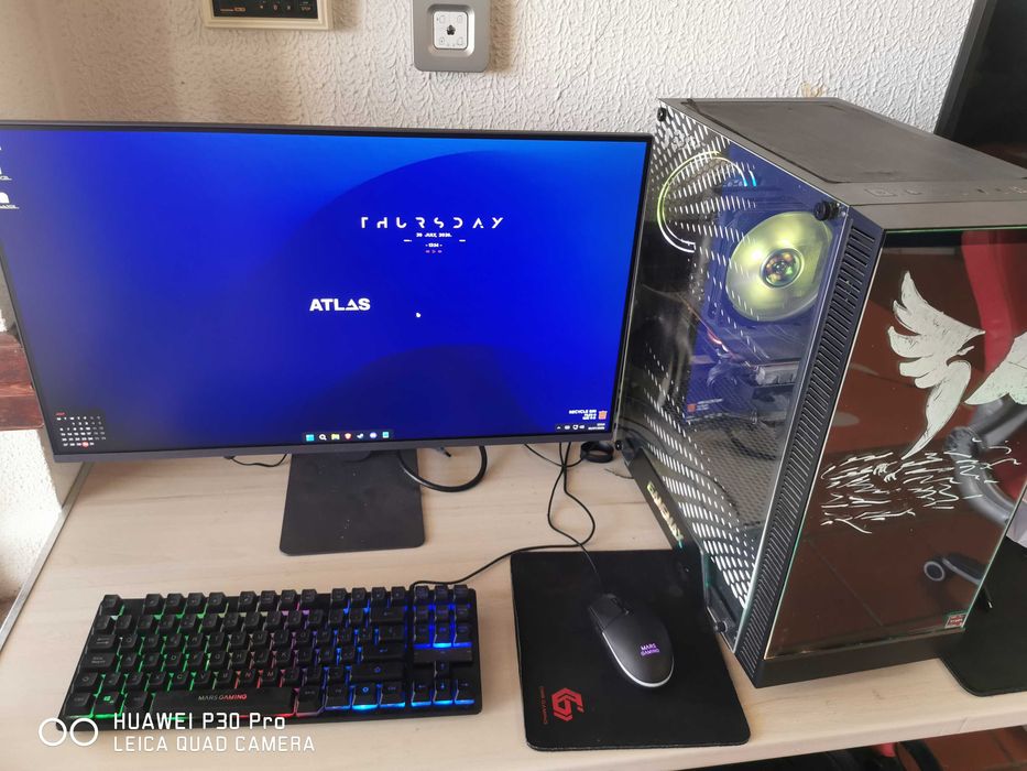 PC GAMING Ryzen5, RX6600XT 8GB, 32GB ram, SSD + HDD