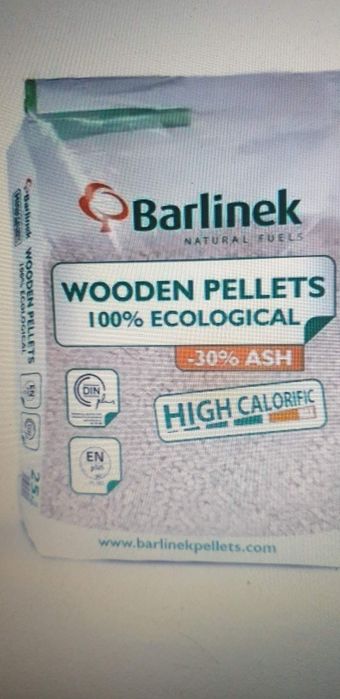 Pelet z gór premium certyfikat A1 wartość opałowa 19MJ/kg popiół 0,2%