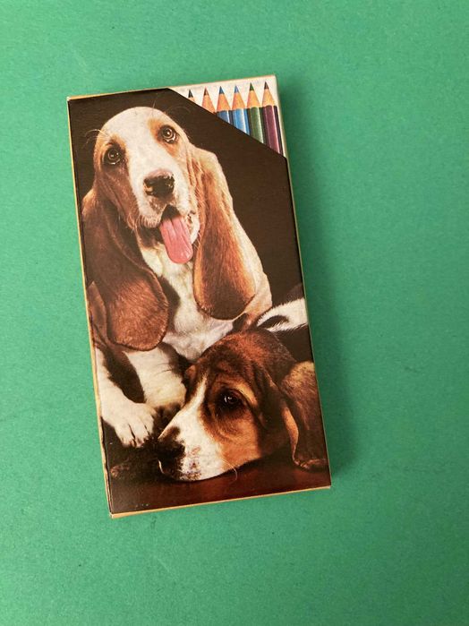 Caixa 6 Lápis de Cor da Viarco Anos 70/80