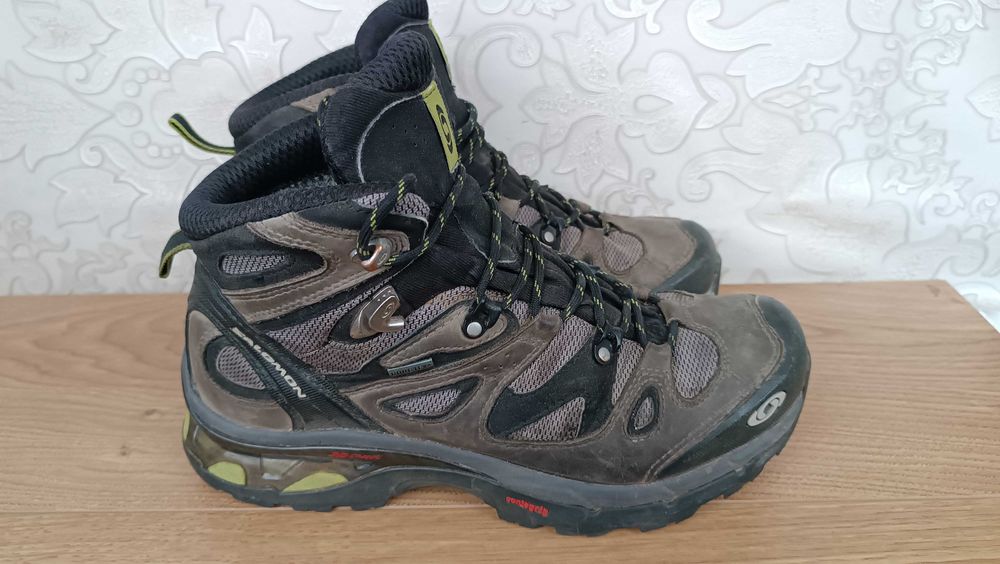 Ботинки берцы Кожа Salomon 4 D Quest 42 размер 26.5 см оригинал