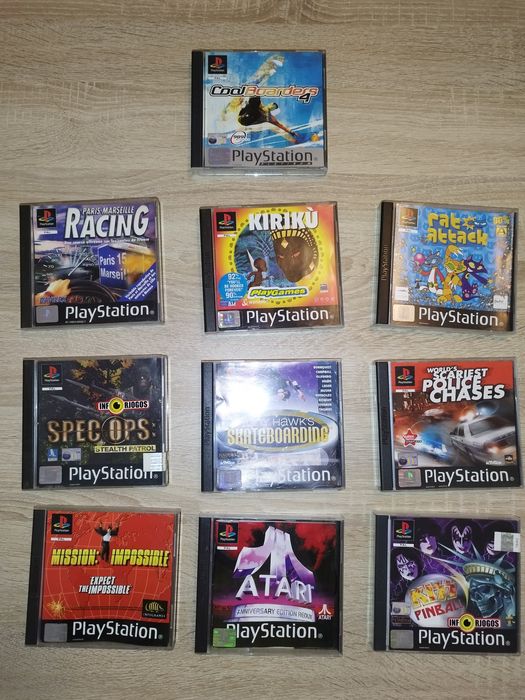 Lote de jogos PlayStation 1