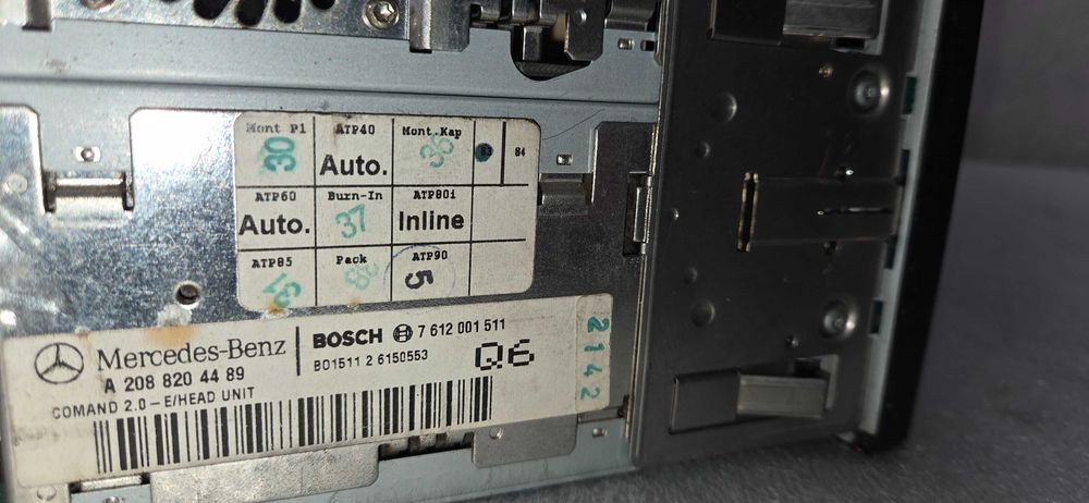Radio Mercedes CLK W208 Comand CD -4489 + książka