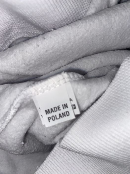 Biała ciepła bluza z tic- taka r. M