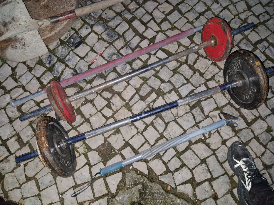 Vendo conjunto de treino (barras)