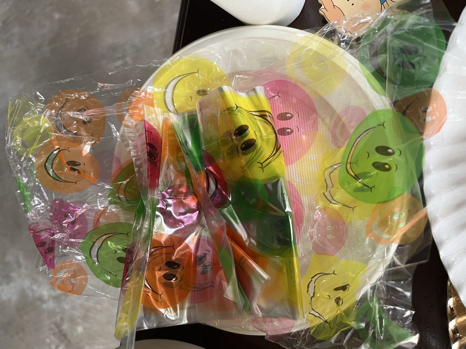 Material descartavel para festa