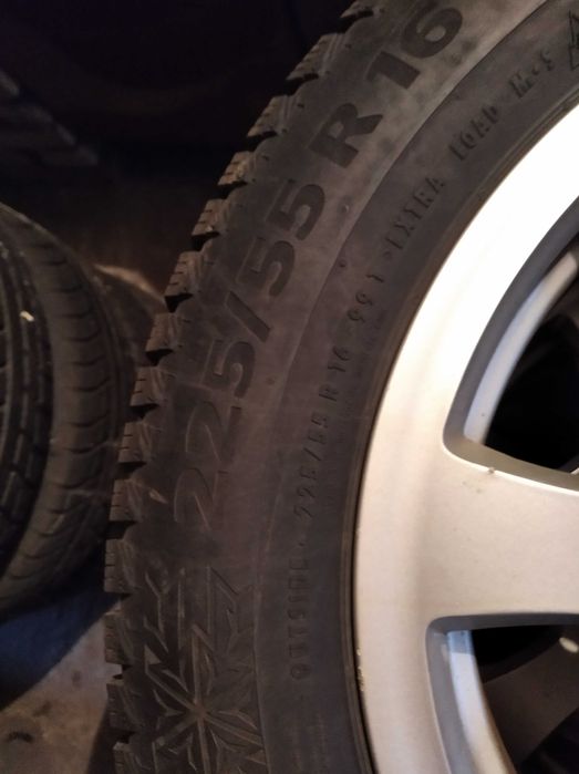 Koła zimowe BMW     E60 E61 E46 225/55/16    Ice CONTACT2  5x120