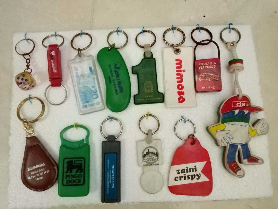 porta-chaves antigos