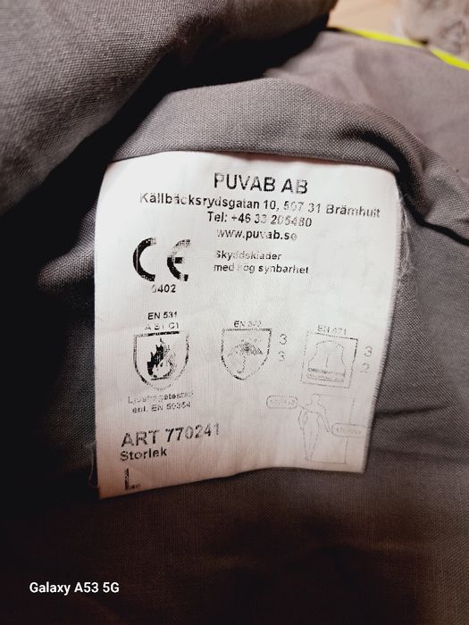 Kurtka męska robocza z podpinka i kapturem