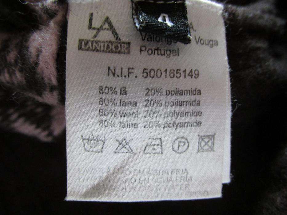 Colete Lanidor com tons rosa e verde