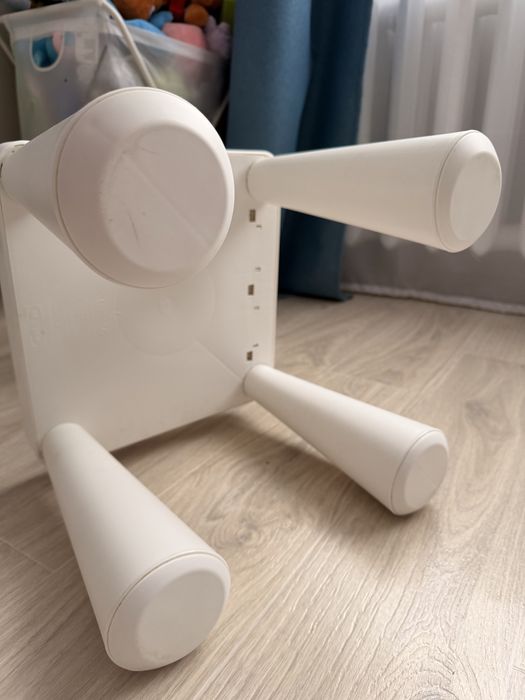 Дитячий стіл та стілець IKEA MAMMUT білий комплект