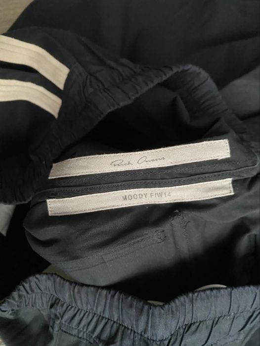 Шорти Rick Owens FW14 Moody Striped/ шорты рик овенс