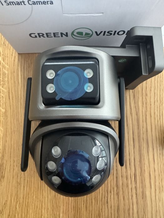 Бездротова поворотна камера GV-201-IP-M-DOС30-30 SD Wi-Fi (IP) + блок живлення 4А