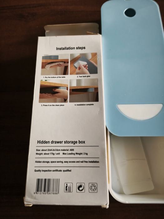 Schowek pod biurko