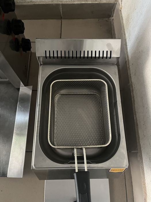 Гриль Газовий Вертиль для Шаурми Контактний-Прижимний Фритюрниця Remta