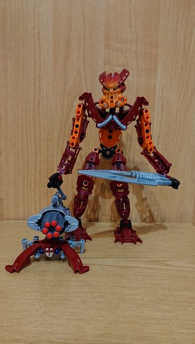 Lego оригинал Bionicle Toa Mahri Jaller 8911 собран полностью