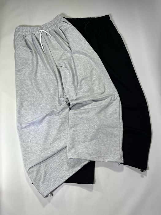 Широкі спортивки штани сірі чорні baggy sweatpants jaded  rap streetwe