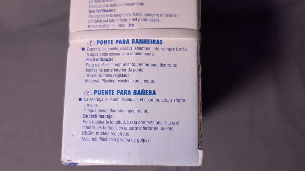 Bandeja para banheira