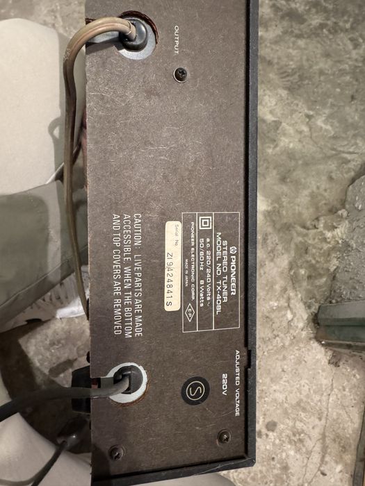 Aplituner Pioneer TX-408L