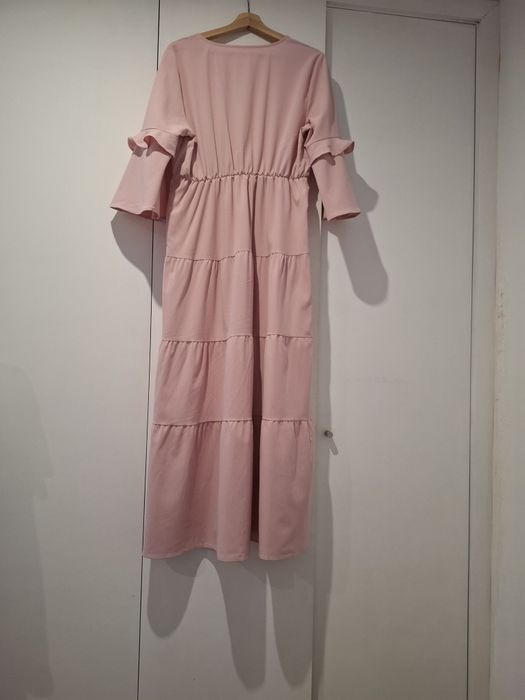 Vestido cor de rosa