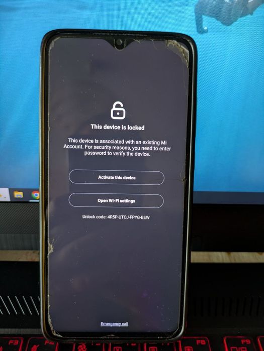 Разблокировка MIAccount FRP