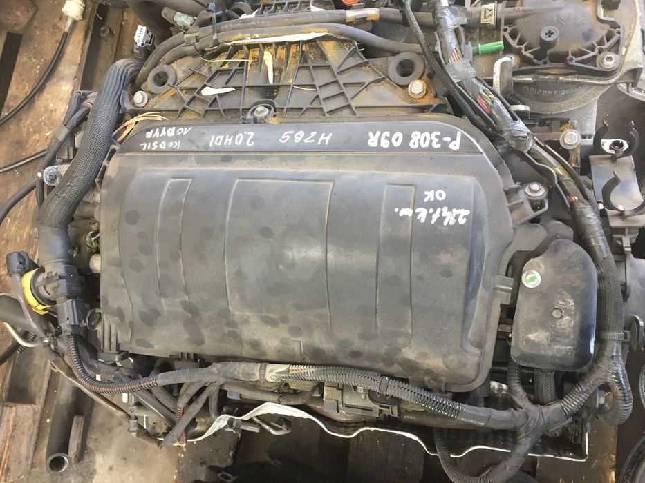 PEUGEOT 308 09R 2.0 HDI SILNIK Z UKŁADEM PALIWOWYM 10DYYF