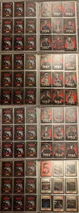 Album z kartami Stranger Things Panini Netflix 182 karty