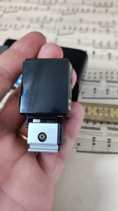 Flash e Conversor de flash antigos - Agfa e National Panasonic