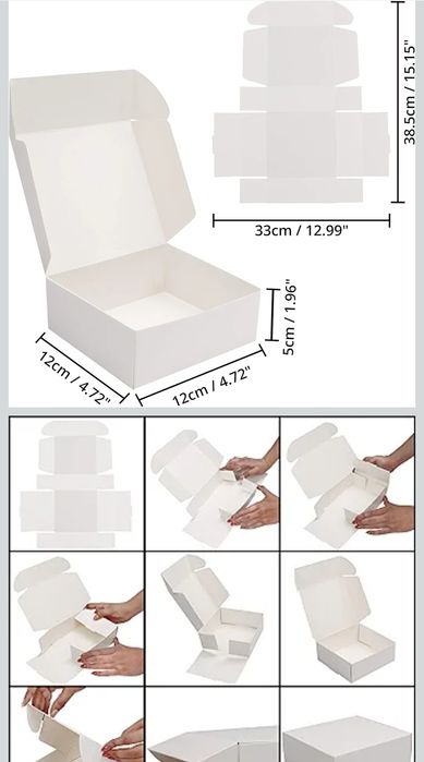 Pudełka prezentowe 50 sztuk