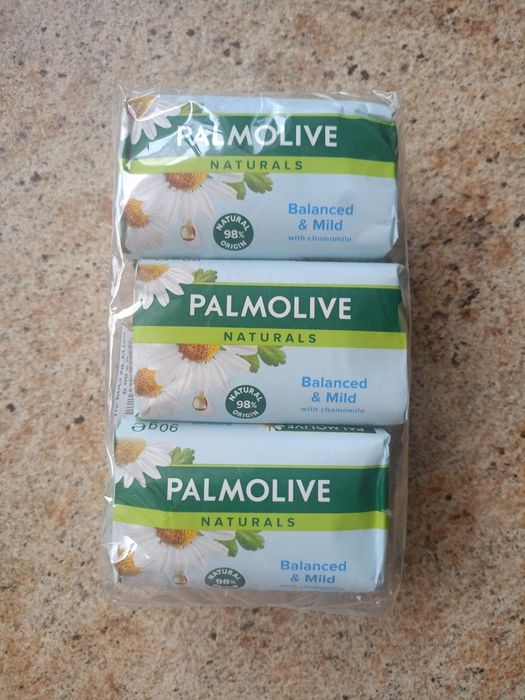 Zestaw 6 mydeł palmoliwe