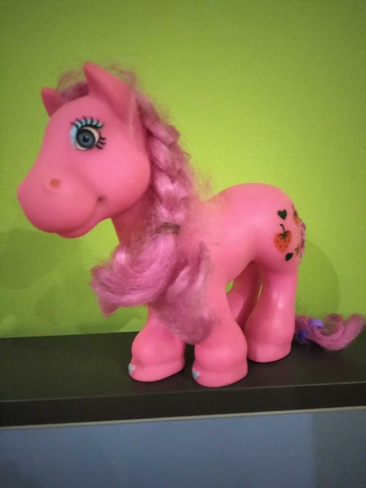 Piękne kolorowe kucyki