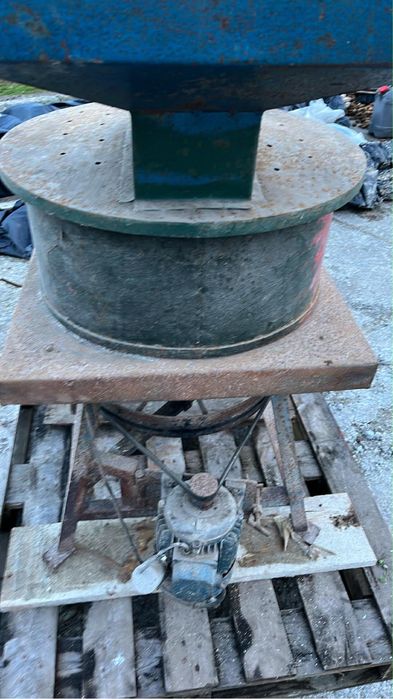 Moinho de pedra de moer milho