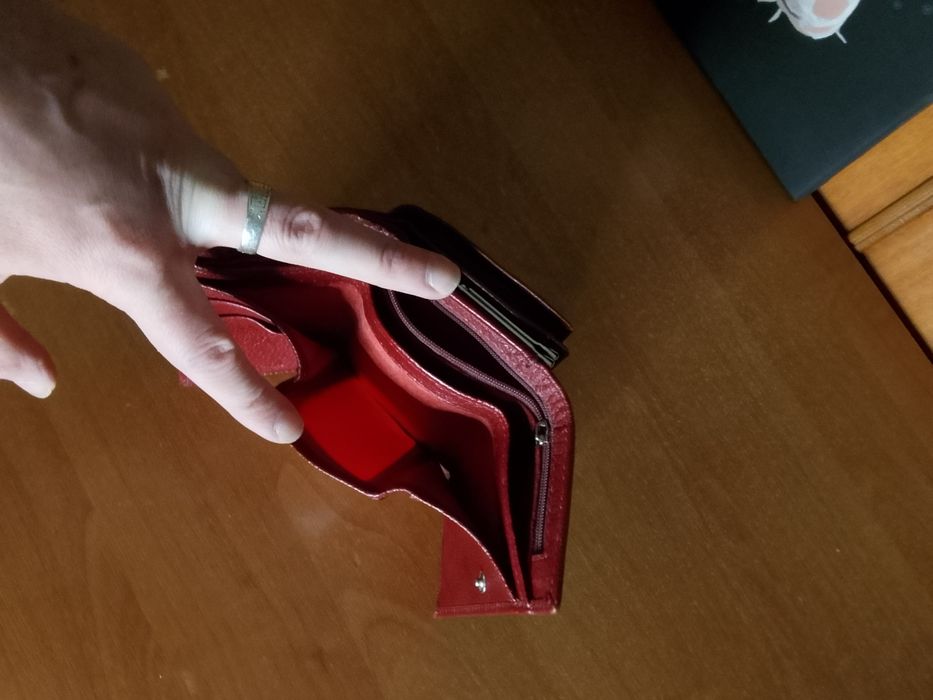 Кошелек кожаный Moltani новый