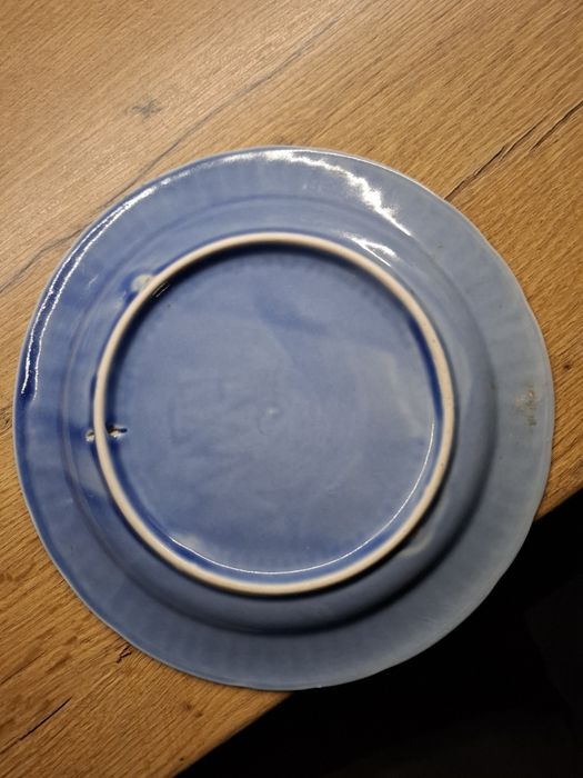 PRL Talerz fajansowy