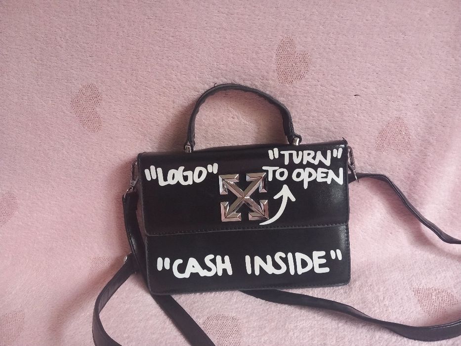 Off white jitney nowa torebka na ramię