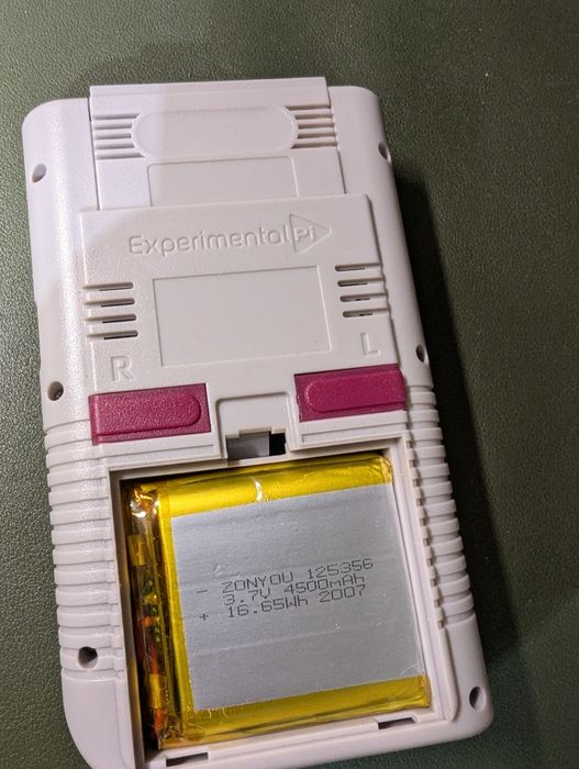 Raspberry Pi 4 кейс Gameboy