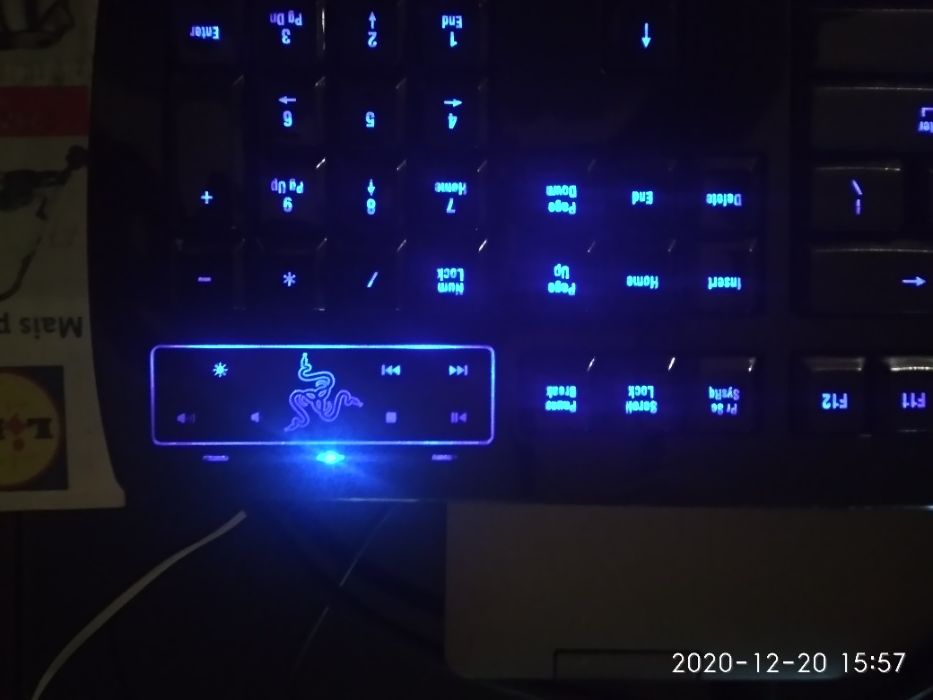 Teclado Razer Lycosa Mirror