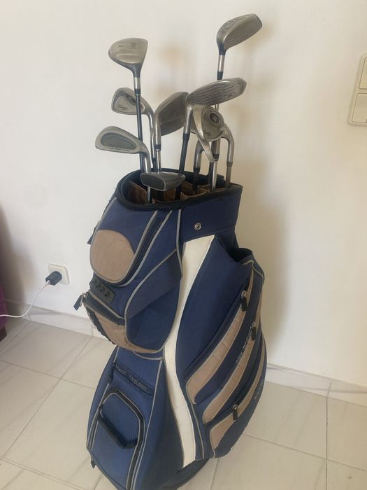 Tacos de golfe com saco