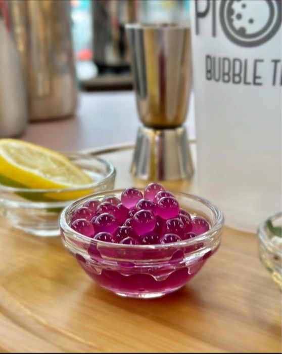Сладкие шарики Бабл ти/Bubble Tea Манго 1,25кг. Сиропы.Трубочки D-10мм