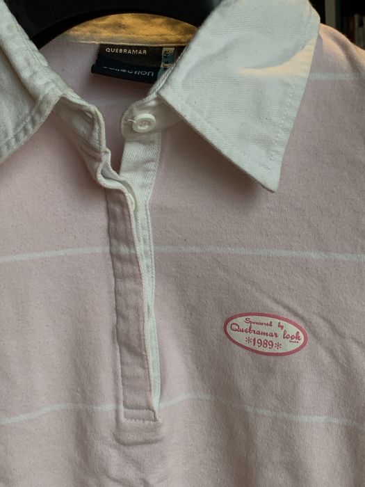 Polo criança Quebramar rosa