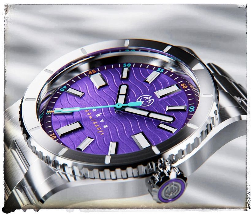 Zegarek Henry Archer Akva Spectral Trinity Grey automatyczny