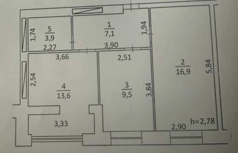 2-rooms apartment apartment by the address st. Protsenko (area 52 m²) - Atlanta.ua - photo 3