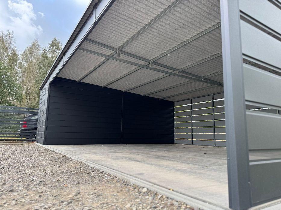 Wiata garażowa pomieszczenie gospodarcze carport