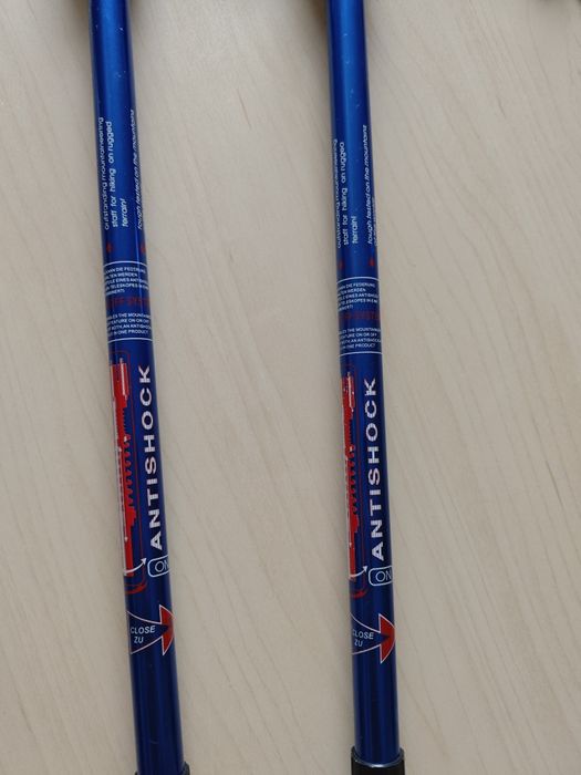 Kijki Nordic walking prawie nowe kilka razy używane najtaniej