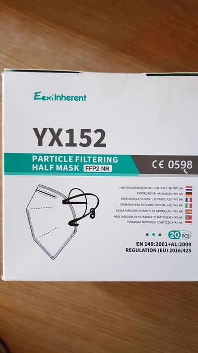 Máscaras FFP2 Seladas