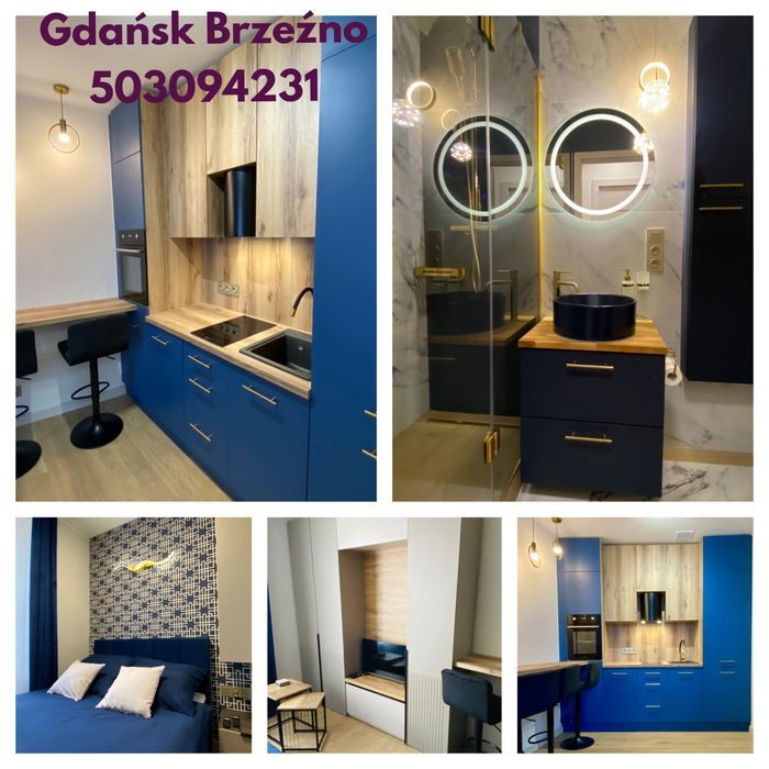Przy plaży Gdańsk Brzeźno apartamenty 2-4 osoby