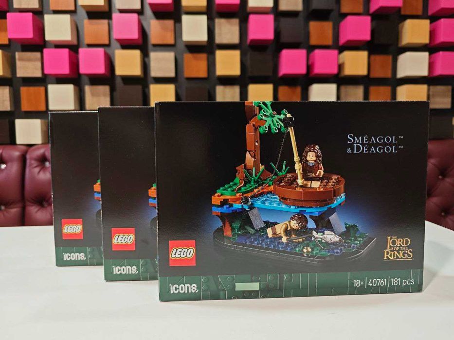 LEGO ICONS 40761  The Lord of the Rings lotr Смеаґол і Деаґол