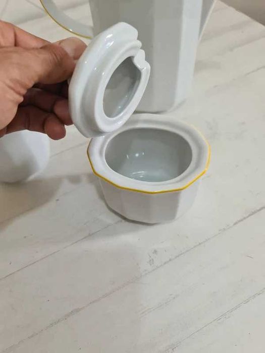 Conjunto Serviço Chá Porcelana Louça Tea Tirschenreuth Bavaria Antigo