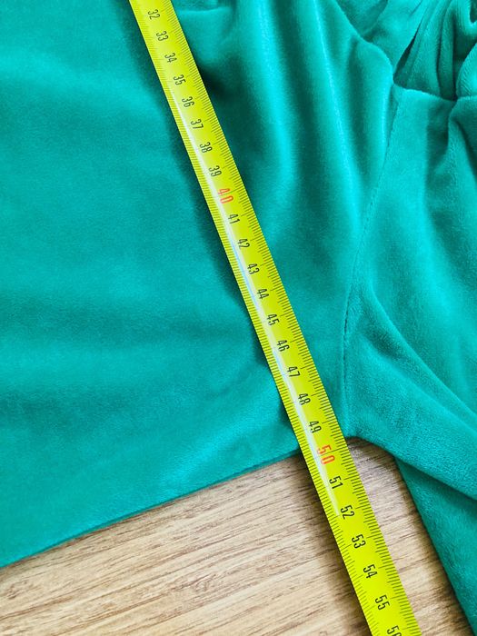 Dres welurowy hiszpanka soczysta zieleń