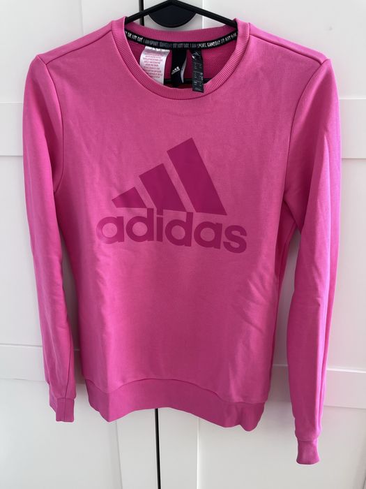 Rozowa bluza adidas 164 cm
