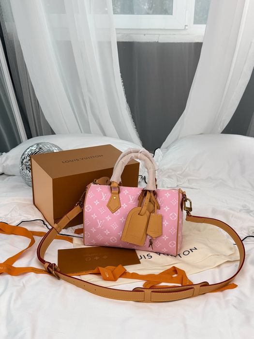 Сумка Louis Vuitton Speedy 25 Pink Monogram